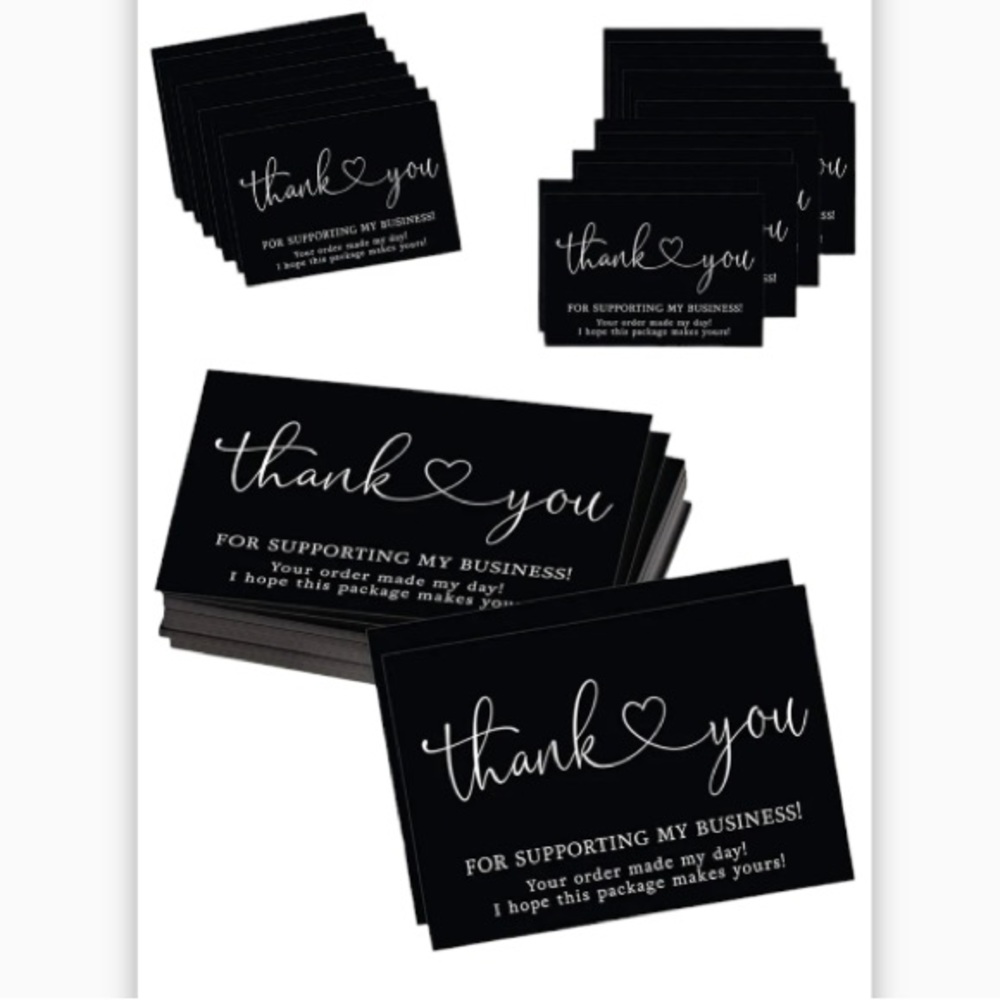 💟 2 /$20 💟 Thank You Business Cards… 20 pack